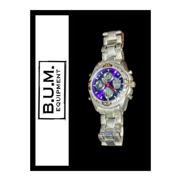 Working B.U.M. V360 Watch Chronograph Stainless Steel - 377 BUEM. - Picture 11 of 11